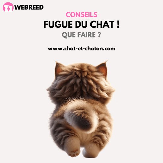 Fugue du chat: que faire?