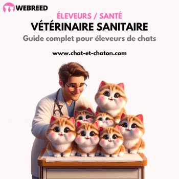 Vétérinaire sanitaire en élevage félin, petit guide pratique