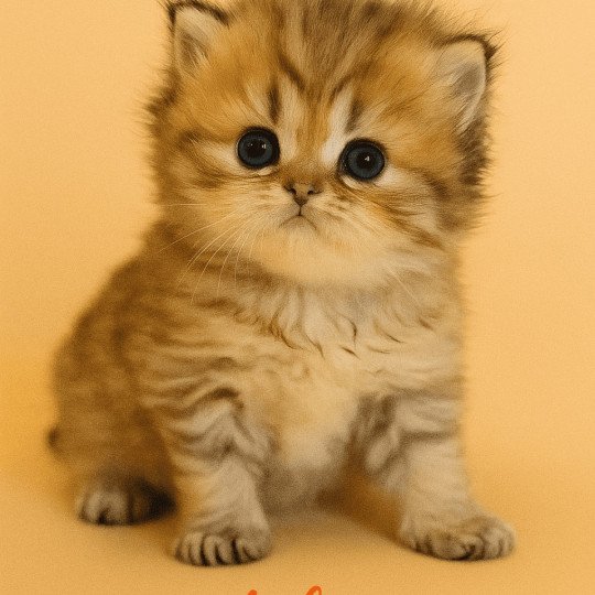 chaton Persan black golden shaded Ashur Chatterie Echo de Narcisse black golden shaded